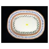 Adams Royal Ivory titanware platter, 12" x 15"