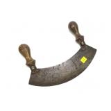 Primitive double handle chopper