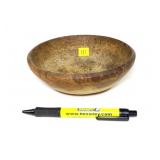 Burl bowl, 7" Diam
