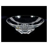 Signed Steuben bowl, 8" Diam