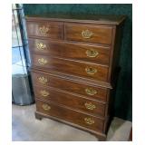 Drexel chest on chest four-drawers over