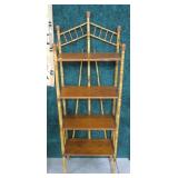 Bambo 4-shelf unit, 19" W x 9" D x 56" H