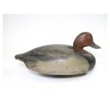 Vintage wooden carved duck decoy