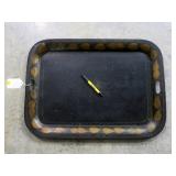 Tole tray, 19" x 26 1/2"