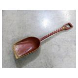 Primitive painted wood shovel, 40 1/2" Long
