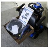 ZooMe Auto-Flex drive scooter with basket, cup