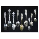 Lot, silverplate: Dewey, Battleship Maine,