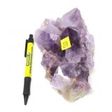 Amethyst quartz crystal geode, weight 5 lbs.