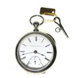 Elgin, WH Ferry 11-jewel 18 size key wind and