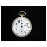 Elgin 16 size 17-jewel lever set silveroid case