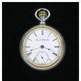 Elgin pocket watch, works
