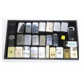 Lot, 27 lighters, 10 are advertising