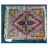 Oriental rug, 15" x 18"