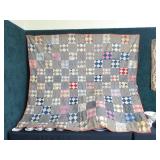 Tie back quilt, 6