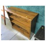 Pine 3-shelf bookcase