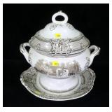 F. Prinovesi, Cardiff "Corrella" transferware