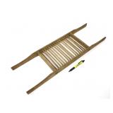 Primitive wooden washboard