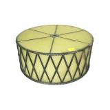 Lamp shade, leaded glass, 12" Diam, 6" H