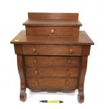 Empire 5-drawer doll chest, 17" W x 10" D x 20" H