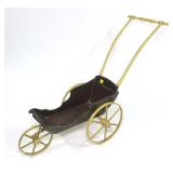 Doll 3-wheel carriage, 27" L