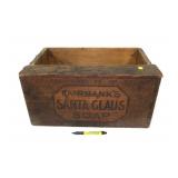 Fairbanks Santa Claus soap box for 100 bars,