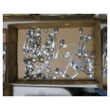 Lot, silverplate demitasse style spoons