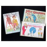 Lot, large soft covered books: 2-Foxy