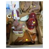 Lot, Wild Turkey bottle decanter; decanter, wall