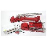 Structo hydraulically operated hook and ladder,