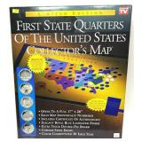 State quarter collector map