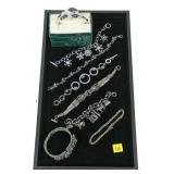 Lot, bracelets, including Sweet Romance and