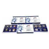 x3- 2004 Proof sets, -x3 sets, Sold by the piece,