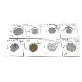 Lot of world coins, 8 pcs.