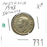 1943 Australian shilling