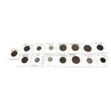 Lot of British coins, 15 pcs.