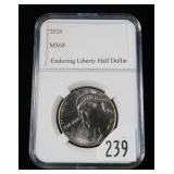2026 Enduring Liberty half dollar, gem BU