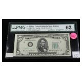 $5 Federal Reserve error note, series of 1950A,