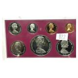 1972 Cook Islands Proof set