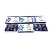 x4- 2006 Proof sets, -x4 sets, Sold by the piece,