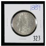 1889 Morgan dollar