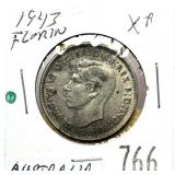 1943 Australian florin