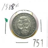 1988 German 2 marks