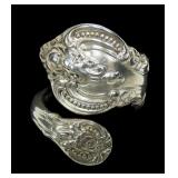 Towle sterling "El Grandee" spoon ring, size 7