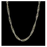 Sterling silver 20" rope chain, as new, no package