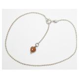Sterling silver 8.5" bracelet with 1.5" extender