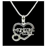 Sterling silver "Someone Special" pendant with 18"