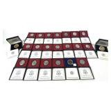 Lot of commemorative medals, 22 pcs.