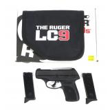 Ruger LC9s 9mm Luger, 3" Barrel w/3-7 Rd. Mags &