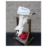 Johnson 7.5 hp outboard motor Model J8RCNR