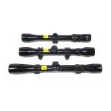 3- Scopes: Bushnell 8x Banner, 4x, Tasco 3-9x